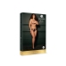 Léna - Brief with Open Crotch and Buttocks, Adjustable Sliders and Golden Details - Plus Size