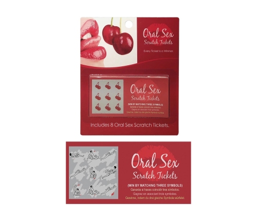 Oral Sex Scratch Tickets
