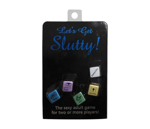 Kheper Games Zestaw Metalowych Kości do Gier Towarzyskich 5 szt.