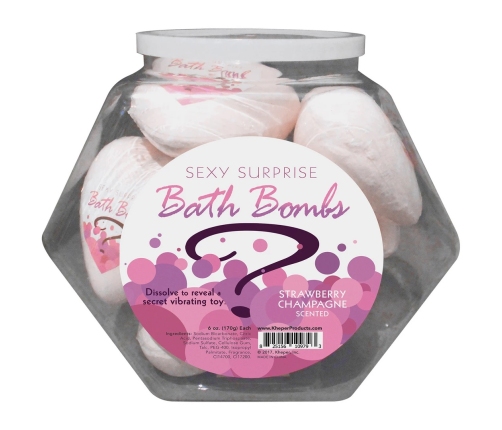 Kheper Games Transparentne kule kąpielowe z niespodzianką 9 sztuk