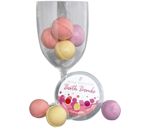 Wine Scented Bath Bombs (8 pc)