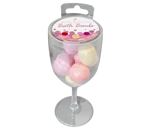 Wine Scented Bath Bombs (8 pc)