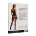 2-Piece Bra Set with Garters - One Size - Black