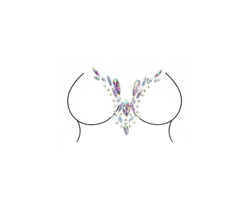 Kiss Garterbelt and Dazzling Deep-V Cleavage Sticker - One Size