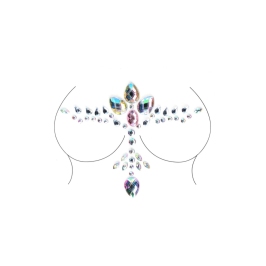 Dazzling Cleavage Bling Sticker