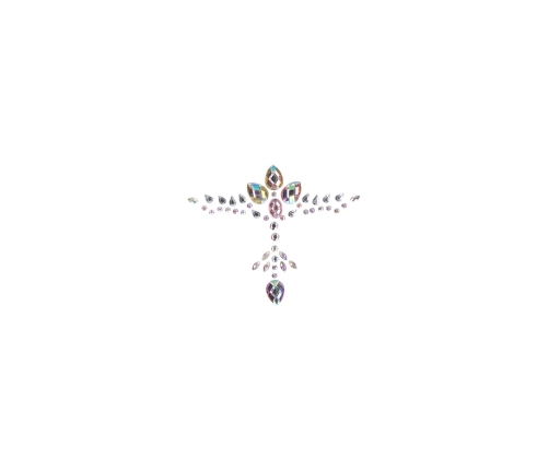 Dazzling Cleavage Bling Sticker