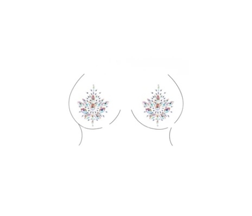 Dazzling Nipple Bling Sticker