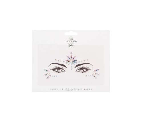 Dazzling Eye Contact Bling Sticker