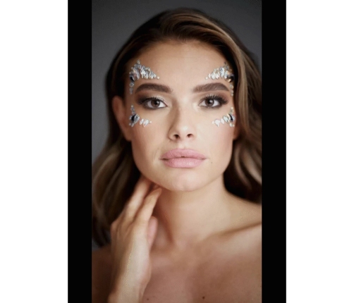 Dazzling Eye Sparkle Bling Sticker