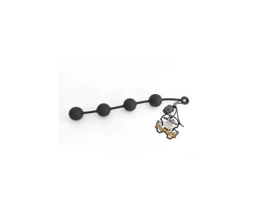 Oxballs Ass Ballz XL Silicone Beaded Intimate System, 55cm, Black