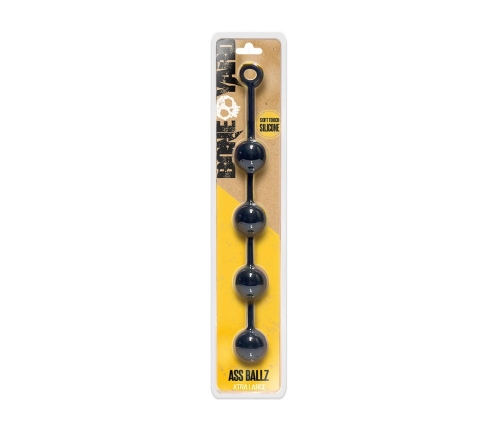 Ass Ballz - Clamshell Anal Beads - XL