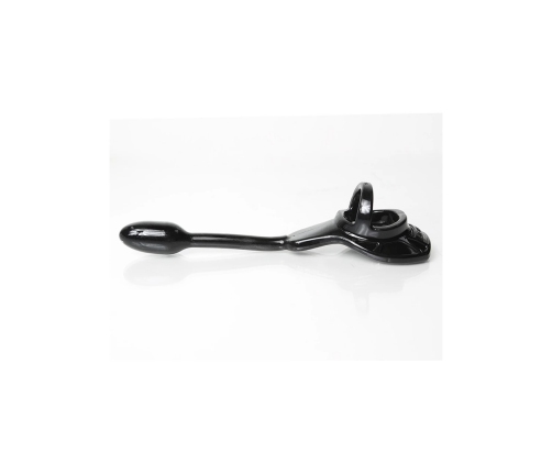 Armor Tug Lock - Cockring with Ball Strap and Butt Plug - Small