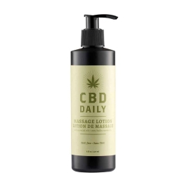 CBD Daily Massage Lotion 237ml - Hemp Oil & Mint Scented Formula