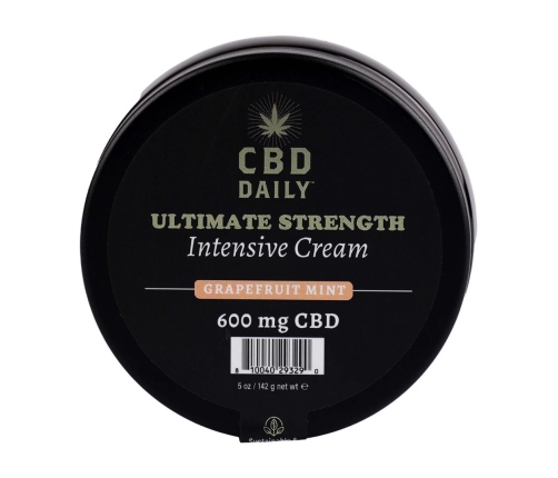 CBD Daily Ultimate Strength Intensive Cream - Grapefruit Mint - 5 oz / 142 g