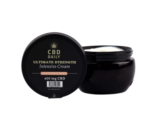 CBD Daily Ultimate Strength Intensive Cream - Grapefruit Mint - 5 oz / 142 g