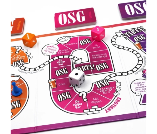 Our Sex Game - Sexy Board Game - Swedish