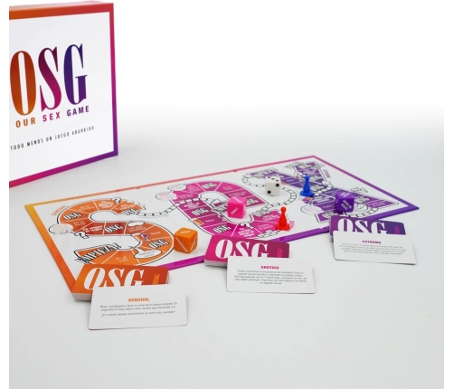 Our Sex Game - Sexy Board Game - Spanish