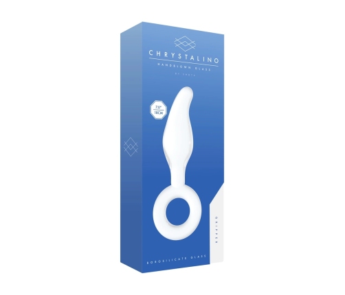 Gripper - Glass Dildo with Ring