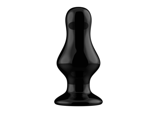 Missy - Vibrating Glass Butt Plug with Suction Cup