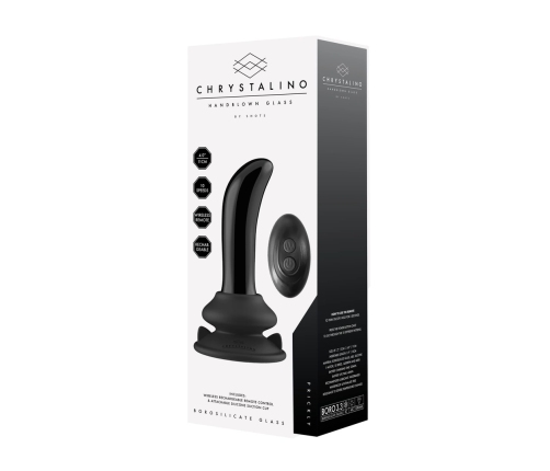 Prickly - Smooth Glass G-Spot Vibrator with Remote Control