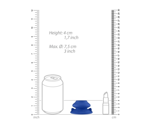 Silicone Suction Cup for Chrystalino Toys from Glass