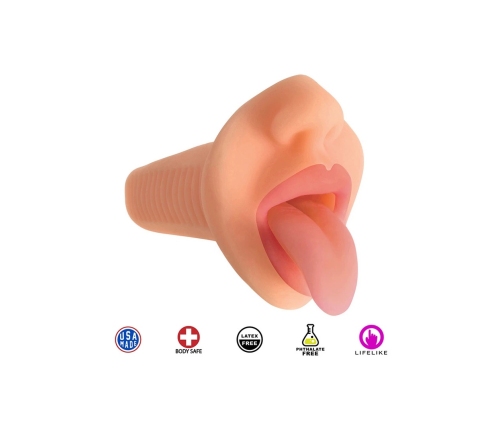 Courtney - Vibrating Mouth Masturbator