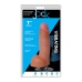 Vibrating Dildo with Balls - 7 / 18 cm