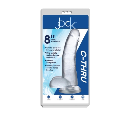 Dildo with Balls - 8 / 20,5 cm