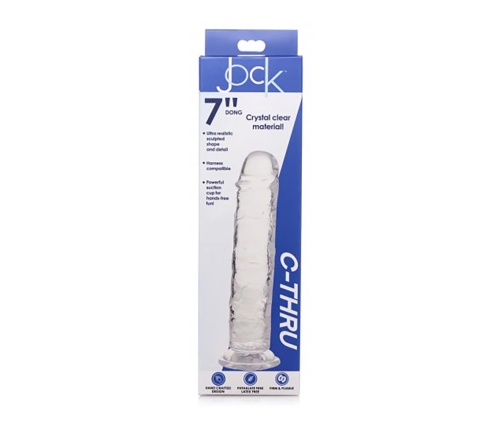Dildo with Balls - 7 / 18 cm