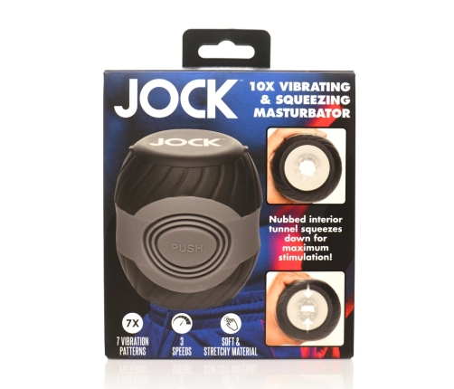 Curve Toys 10-Speed Vibrating & Squeezing Intimate Device Black 4