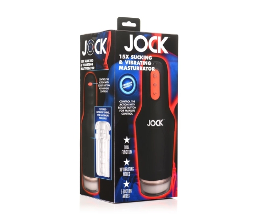 XR Brands Sucking & Vibrating Intimate Device 15X Black Rechargeable