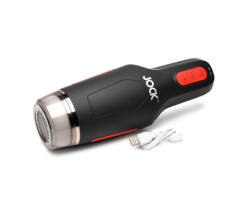 XR Brands Sucking & Vibrating Intimate Device 15X Black Rechargeable