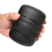 XR Brands Tightening Tunnel Black Adjustable Intimate Device 4.7in