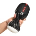 XR Brands Sucking & Vibrating Intimate Machine Black USB Rechargeable