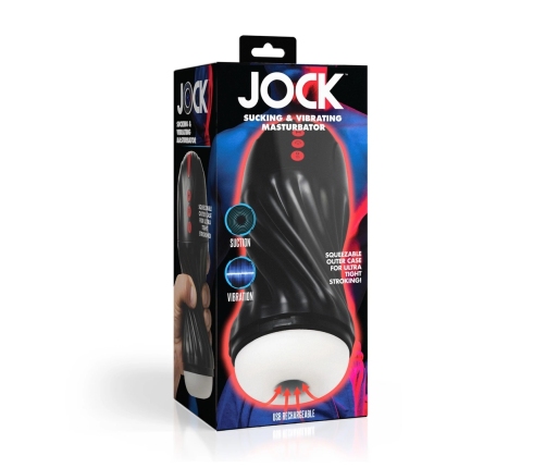 XR Brands Sucking & Vibrating Intimate Machine Black USB Rechargeable