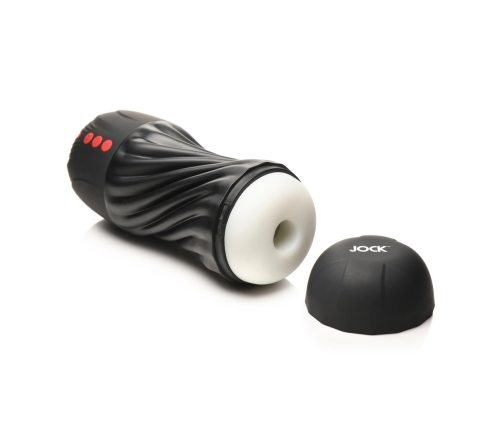 XR Brands Sucking & Vibrating Intimate Machine Black USB Rechargeable