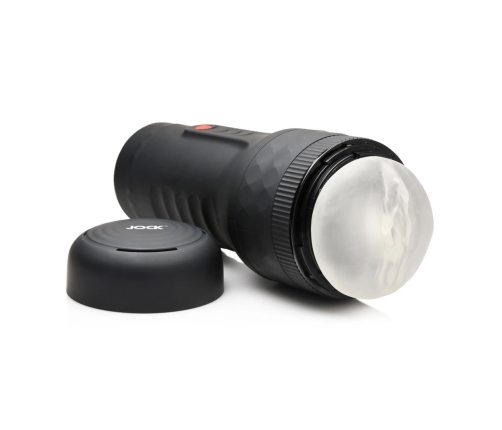 IntimateTech Black Vibrating Tightening Massager 7 Modes USB IPX5