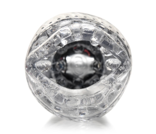 JOCK Spinning & Vibrating Intimate Machine Transparent/Black Rechargeable