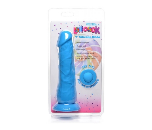 Silicone Dildo without Balls - 7 / 18 cm