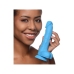 Silicone Dildo with Balls - 7 / 18 cm