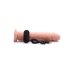 Vibrating Silicone Dildo with Remote Control - 10 / 25,5 cm