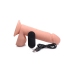 Vibrating Remote Control Silicone Dildo with Balls - 8 / 20,5 cm