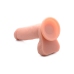 Vibrating Remote Control Silicone Dildo with Balls - 9 / 23 cm