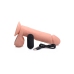 Vibrating Remote Control Silicone Dildo with Balls - 9 / 23 cm