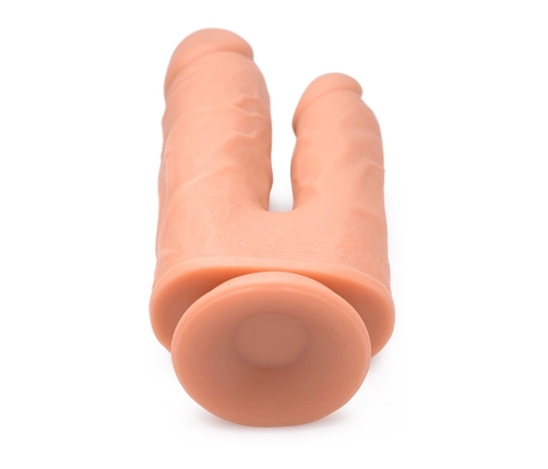 Double Shot Liquid Silicone Double Penetration Dildo - 8 / 20,5 cm