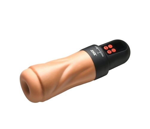 Mega Suck Advanced Intimate Machine with Suction & Vibration, Black 28.5cm