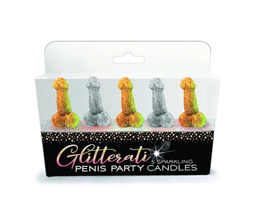 Glitterati - Penis Candle Set