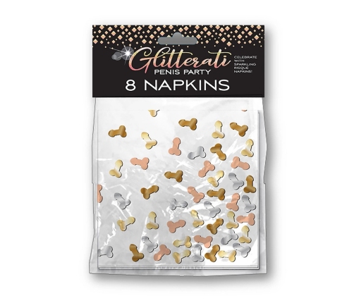 Glitterati - Penis Party Napkins