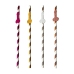 Glitterati - Penis Tall Party Straws