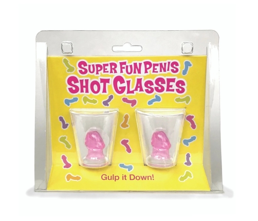Super Fun Penis - Shot Glasses - Set of 2